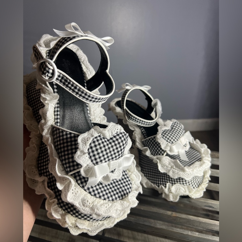 Sugar Thrillz Sunbeam Memories Wedge Heels